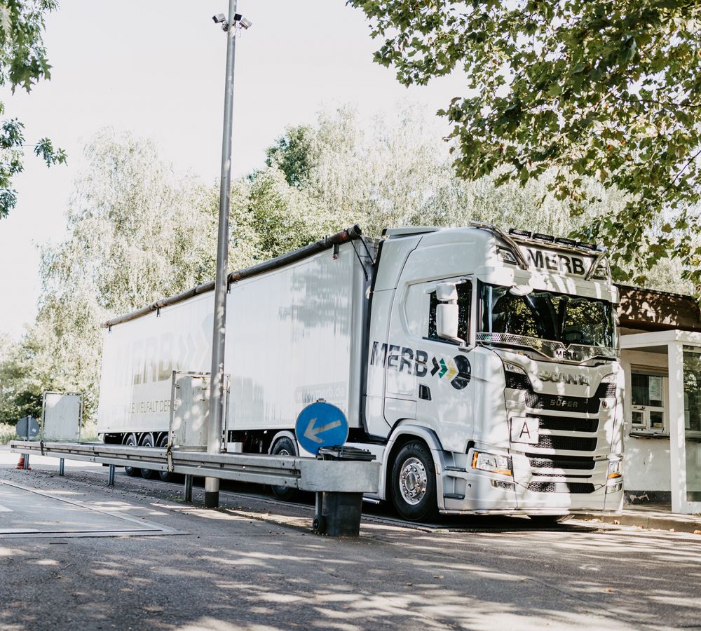 Ein MERB LKW